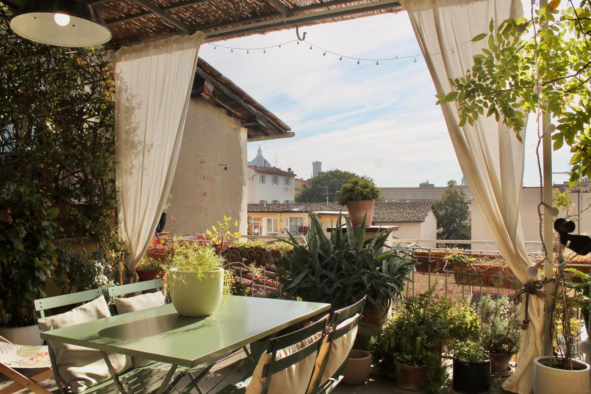 Attico Con Terrazza Su Firenze Apartamento Exterior foto