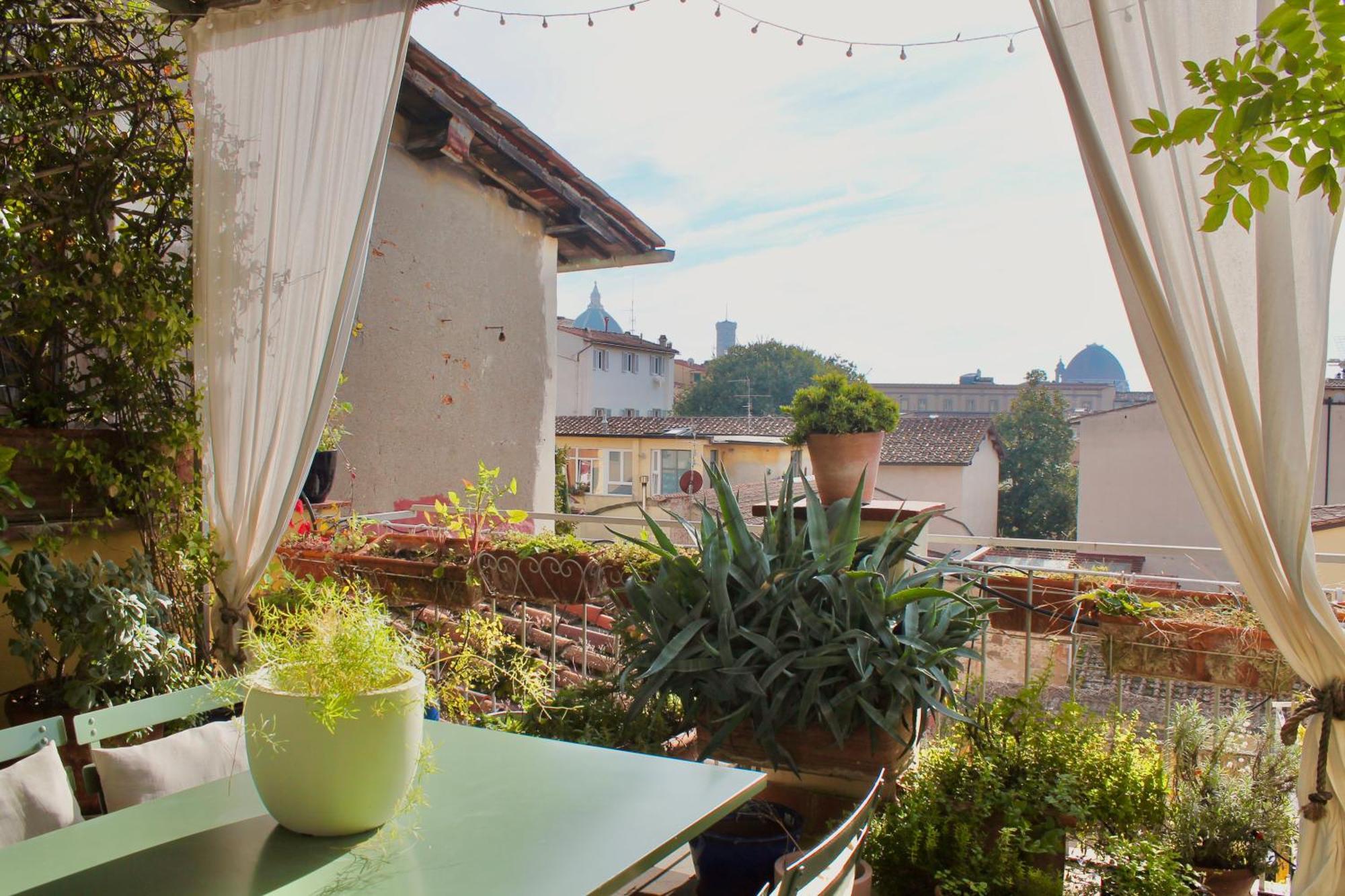 Attico Con Terrazza Su Firenze Apartamento Exterior foto